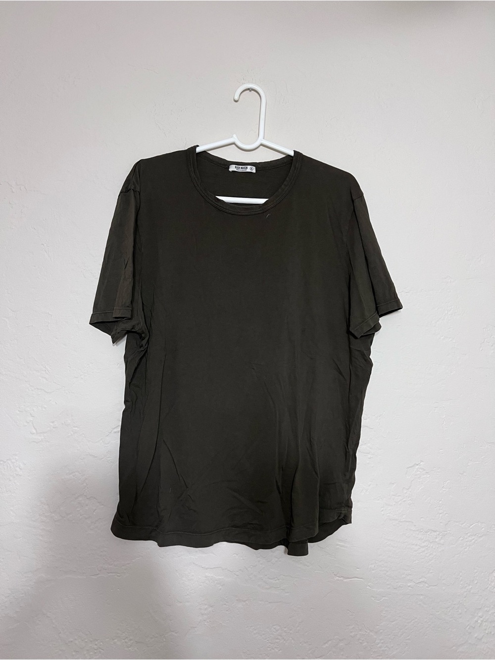 Buck Mason Short-Sleeve Crew T-Shirt in Olive